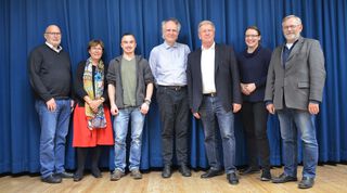 Der neu gewählte Landesvorstand der AWO Bremen (auf dem Bild fehlt Sarah Ryglewski, die zu Koalitionsverhandlungen in Berlin weilt)
