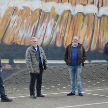 Von links: Herbert Kirchhoff, Erich Kruschel, Peter KF Krüger und Rainer Path