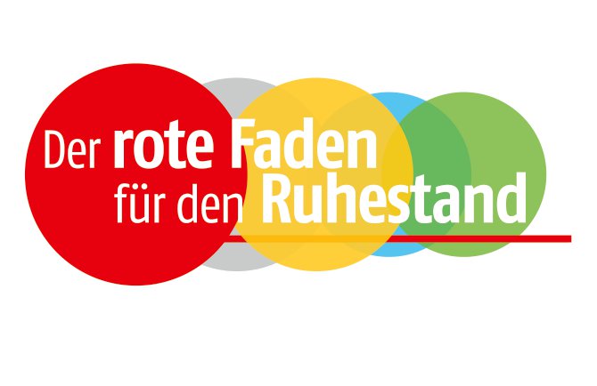 Logo roter Faden für den Ruhestand